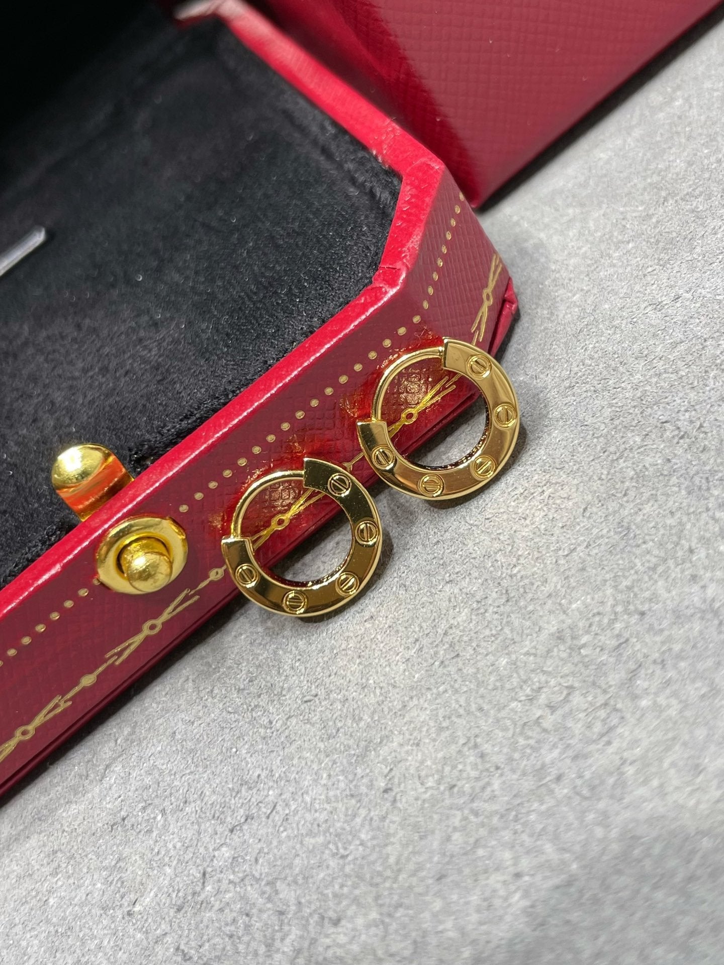 CARTIER LOVE MINI EARRINGS