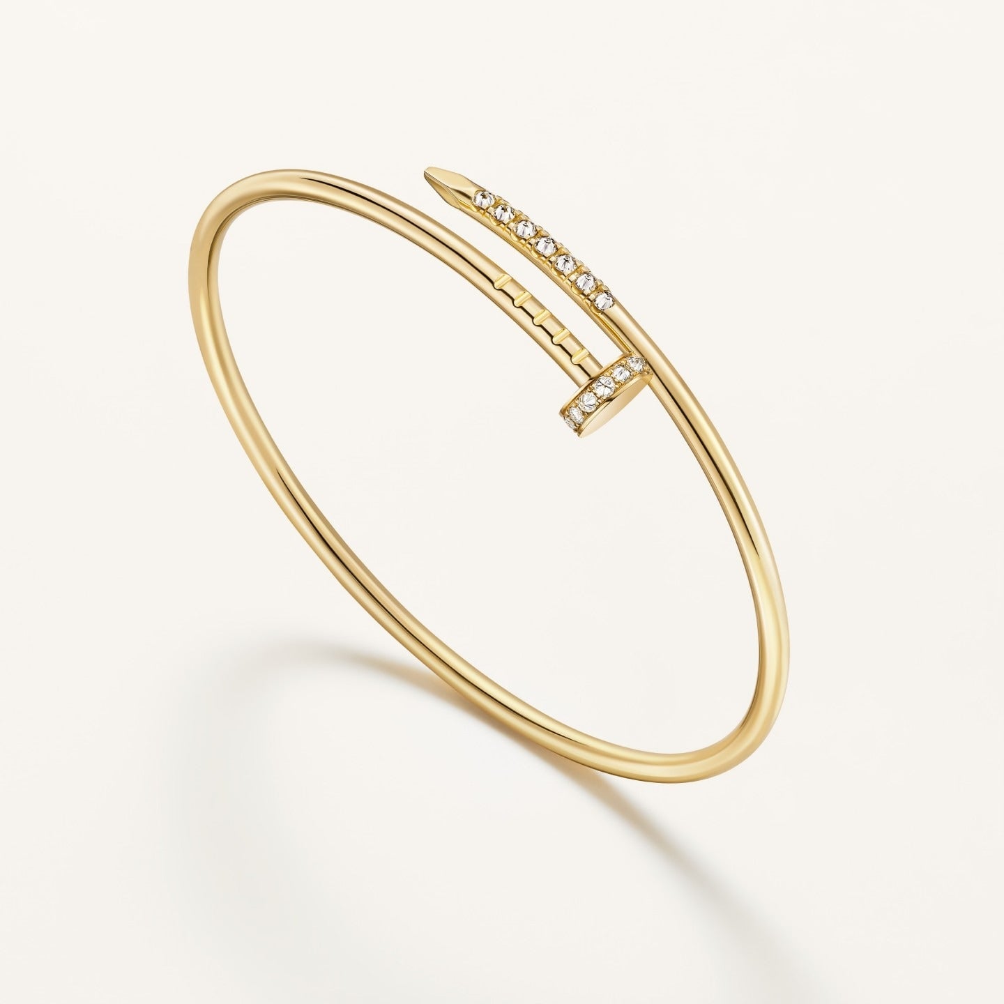 CARTIER JUSTE BRACELET 2.5MM DIAMONDS NEW