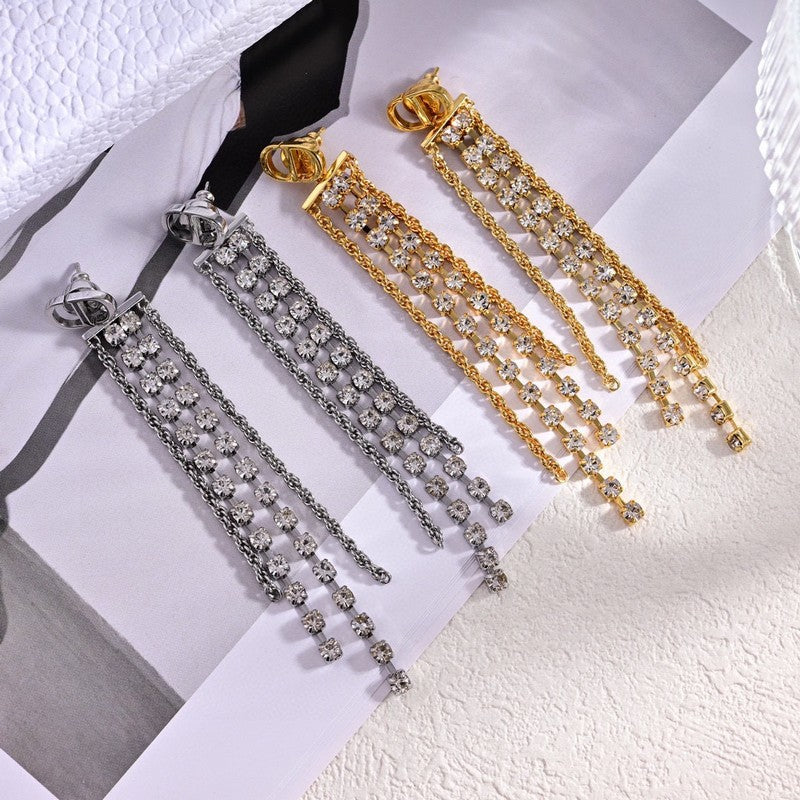 18K Dior Sparkle Earrings